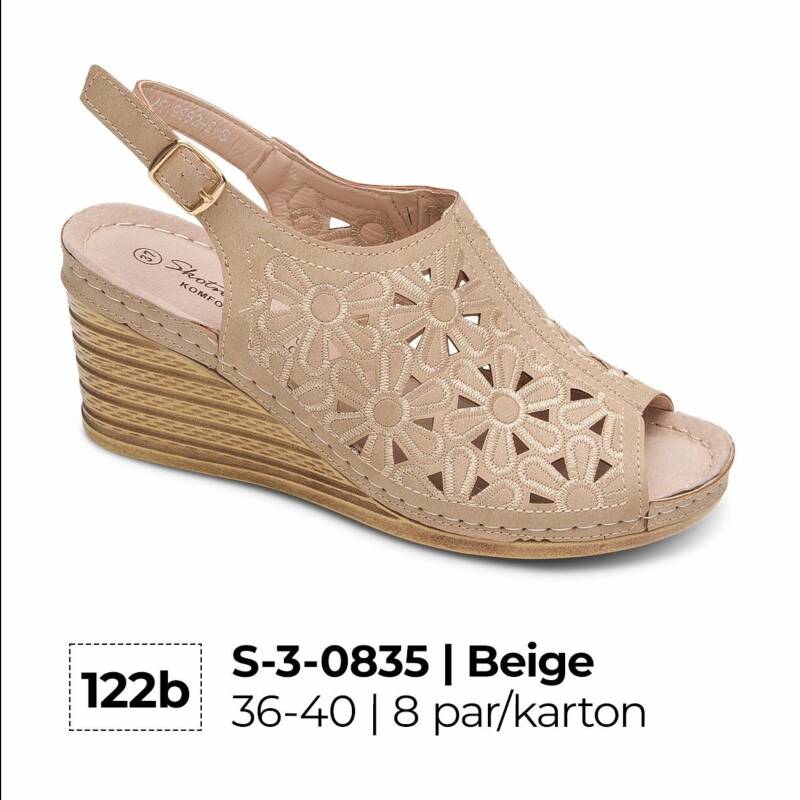 Sandały damskie Roz 36-40 / 8 par 1